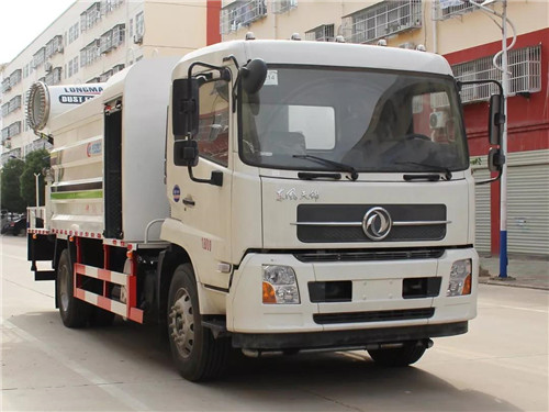 國六東風天錦多功能抑塵車(方罐、CLW5181TDYD6型50-100米霧炮)