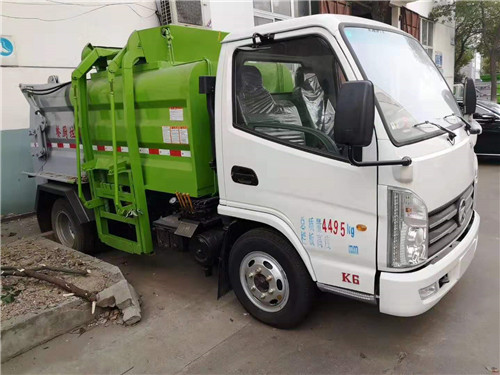 凱馬國六藍牌餐廚垃圾車，整車已做好，環(huán)保，3c齊全，上牌不超重