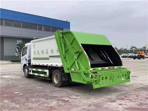 新能源6-8方壓縮式垃圾車(chē)圖片參數(shù)