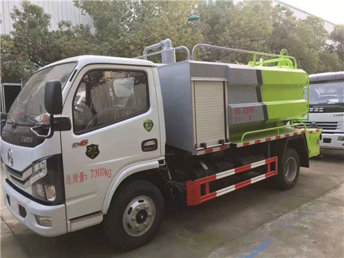 國六東風(fēng)小多利卡清洗吸污車兩用車清水箱2方，污水4方