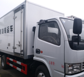 東風(fēng)多利卡藍牌3.9米醫(yī)療廢物轉(zhuǎn)運車廠家直銷，價格優(yōu)惠