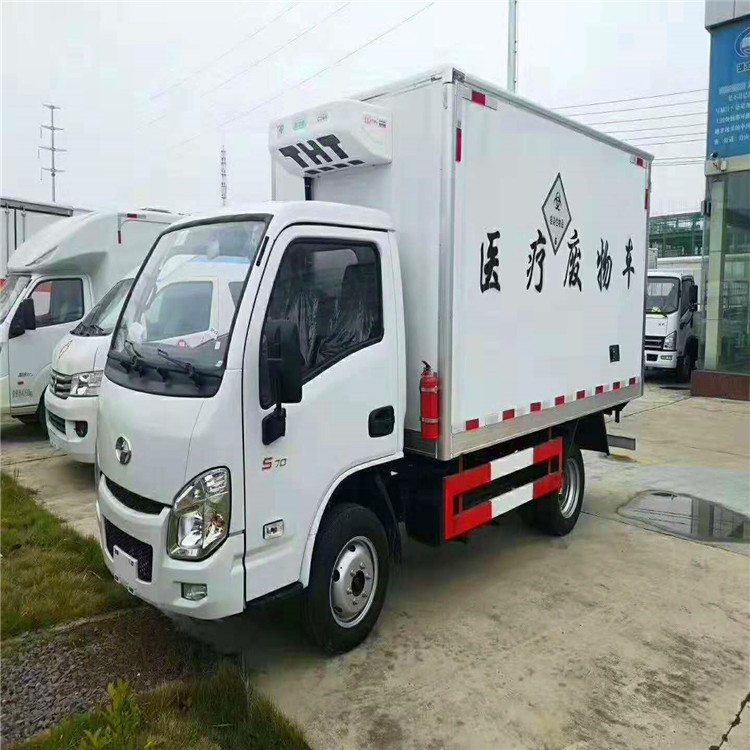上汽躍進藍牌3.26米藍牌國六醫(yī)療廢物轉運車主要運輸感染性物質,臨床診斷樣品B類生物物質,醫(yī)院診所廢棄物,類項號:6.2