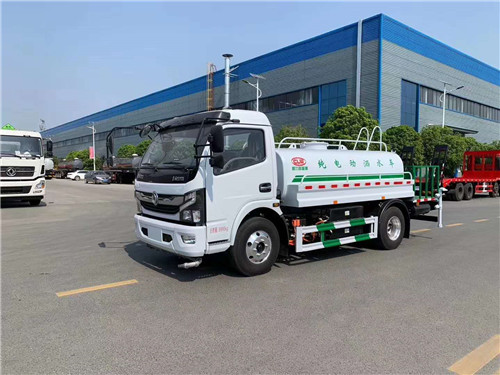 純電動新能源灑水車，霧炮車，多功能抑塵車圖片展示