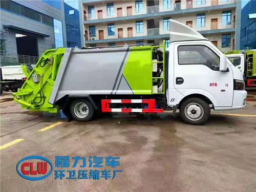 C證能駕駛室，國六東風(fēng)途逸3-4方壓縮垃圾車（柴油）推薦