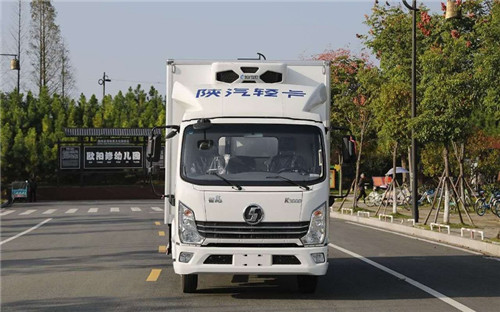 國六陜汽德龍160馬力冷藏車藍(lán)牌，C照能開的冷藏車