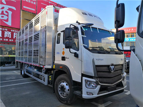 福田歐航7.8米國六畜禽運(yùn)輸車圖片參數(shù)介紹