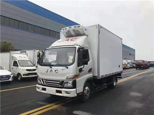 國六江淮駿鈴V5冷藏車，150馬力大馬力發(fā)動(dòng)機(jī)圖片參數(shù)介紹