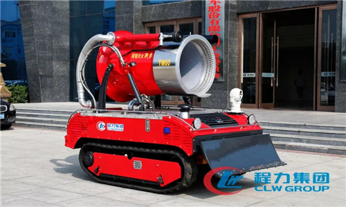 智能制造：程力RXR-YM60000D 履帶式排煙滅火戰(zhàn)車智能機(jī)器人量產(chǎn)投放市場