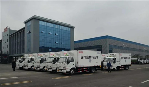 程力醫(yī)療廢物轉(zhuǎn)運車熱銷后疫情專業(yè)市場。